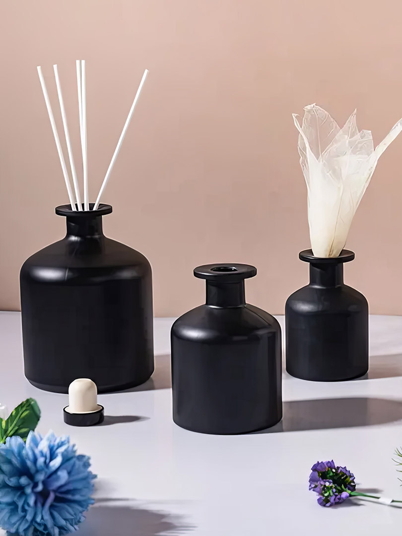 L1100ml Okrągły dyfuzor trzcinowy w butelce