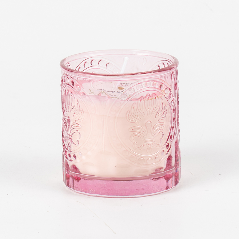 Pełen wdzięku świeca zapachowa z okazji Dnia Matki w szklanej butelce - producent ekologicznych świec z wosku sojowego